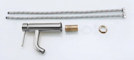 Смеситель для раковины без донного клапана Rea Lungo REA-B4101 