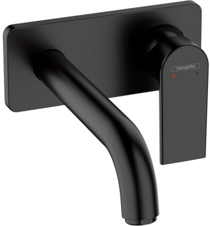 Смеситель для раковины Hansgrohe Vernis Shape 71578670 Черный матовый 