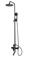 Душевая система Milacio Vitoria MC.103.BBR черный