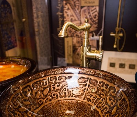 Смеситель для раковины Bronze de Luxe Windsor 10107 Бронза 