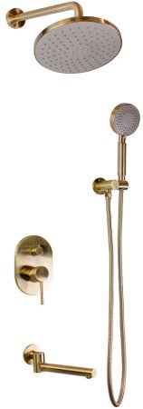Душевая система Bronze de Luxe Scandi 14582BR Бронза 