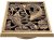 Решетка для трапа Bronze de Luxe Рыбы 10x10 21980 Бронза 