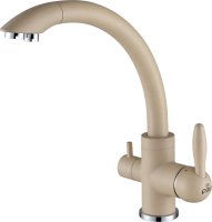 Смеситель Paulmark Essen Es213001-428 для кухонной мойки, шампань