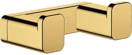 Двойной крючок Hansgrohe AddStoris 41755990 Полированное золото 