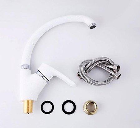 Смеситель для кухни Frap F4166-8 Белый 