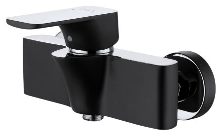 Смеситель D&K Berlin Technishe DA1433115 для душа, черный 