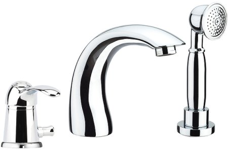 Смеситель на борт ванны Fiore Jafar 47CR5105 Хром 