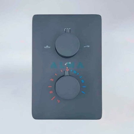 Душевая система ALMAes Weber TVZ-0808 Черная матовая 