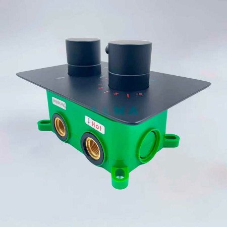 Душевая система ALMAes Weber TVZ-0808 Черная матовая 