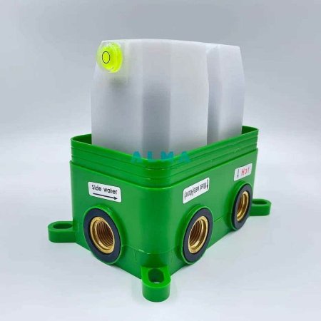 Душевая система ALMAes Weber TVZ-0808 Черная матовая 