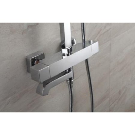 Душевая система с термостатом Faop A2420 хром 