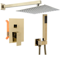 Душевая система встраиваемая REA Bento REA-P4893 золото