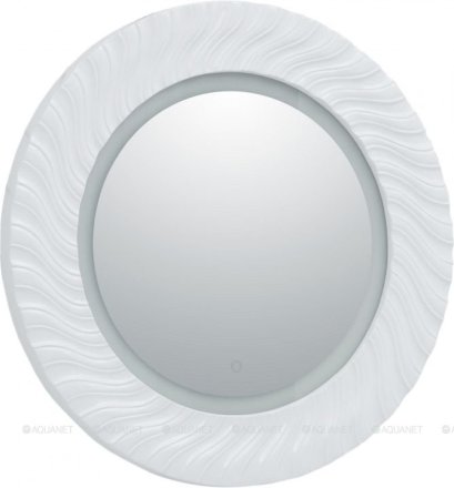 Зеркало Aquanet Милан 80 белый LED 