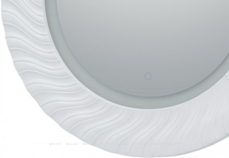 Зеркало Aquanet Милан 80 белый LED 