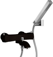 Смеситель для ванны Paini Lady 89YO105TH с термостатом Черный матовый Хром Смеситель для ванны Paini Lady 89YO105TH с термостатом Черный матовый Хром