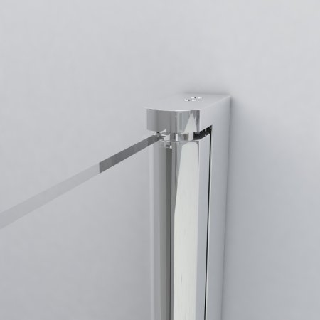 Душевая дверь Vincea Orta 90 VPP-1O900CH-L профиль Хром стекло шиншилла 