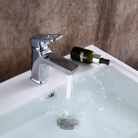 Cмеситель для раковины HANSEN H10008 Хром 