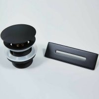 Донный клапан Vincea VDR-4B Черный