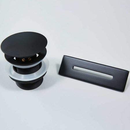 Донный клапан Vincea VDR-4B Черный 