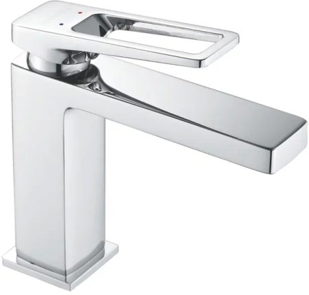 Смеситель для раковины Shevanik S6801, хром 