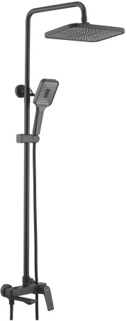 Душевая система Shevanik S9136H, черный 
