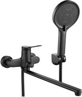 Смеситель для ванны Shevanik S6222H, черный