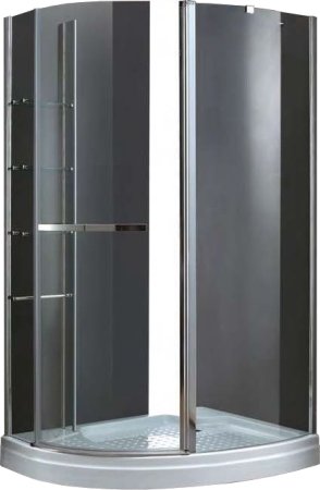 Душевой уголок Cezares Elena RH1 120/90 C Cr R с поддоном 