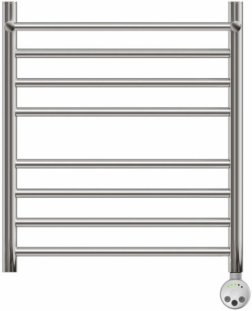 Электрический полотенцесушитель Point Аврора Премиум PN10156SPE П7 500x600 с полкой левый/правый Хром 