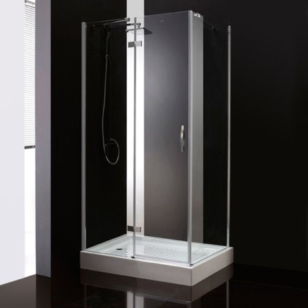 Душевой уголок Cezares Bergamo AH1 90/80 C Cr L 