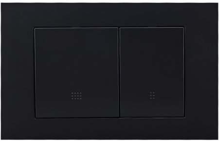Клавиша смыва Olive's Porto PR412B Черная матовая 