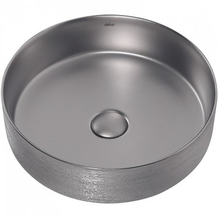 Раковина-чаша Abber Bequem 40 AC2109BSM Серебро матовое 