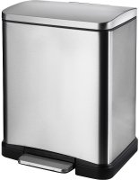 Ведро для мусора WeltWasser WW ME Lassy MT 12L 10000006128 Хром матовый