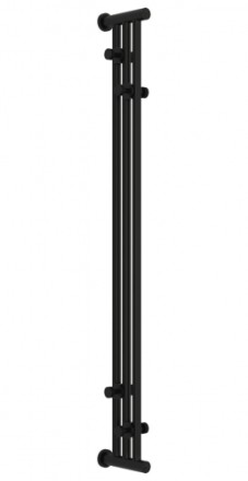 Полотенцесушитель водяной Сунержа Хорда 1200х195 мм. черный матовый 
