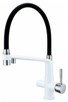 Смеситель для кухонной мойки Gappo G4398-9 белый/хром/черный Смеситель для кухонной мойки Gappo G4398-9 белый/хром/черный