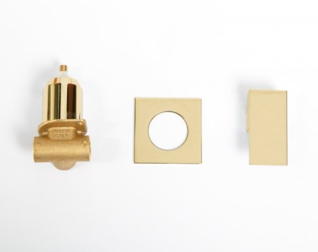 Смеситель Cezares Unika DIM-03/24 С ВНУТРЕННЕЙ ЧАСТЬЮ, для душа, золото 