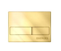 Кнопка смыва Berges Novum L9 золото глянец Кнопка смыва Berges Novum L9 золото глянец
