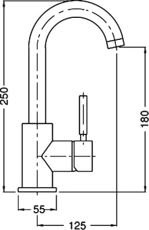 Смеситель Cezares Olimp LSM2 01 L для раковины 
