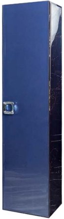 Шкаф пенал Boheme Armadi Art Lucido 35 772-BL подвесной Насыщенный синий 
