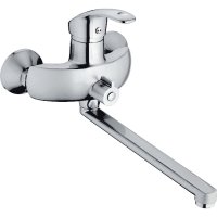 Смеситель однорычажный для ванны длинный излив30F HAIBA CRON CN2321