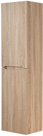 Шкаф пенал подвесной BelBagno ETNA-1500-2A-SC-WO-P-R Rovere Bianco 