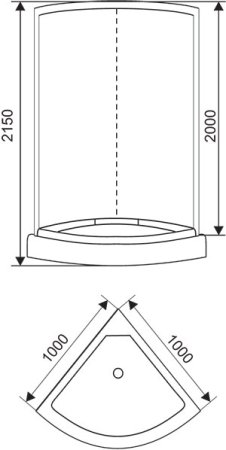 Душевая кабина Arcus S-13 