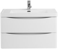 Тумба с раковиной BelBagno ANCONA-N-600-2C-SO-BL Bianco Lucido