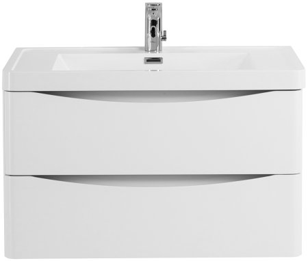 Тумба с раковиной BelBagno ANCONA-N-600-2C-SO-BL Bianco Lucido 