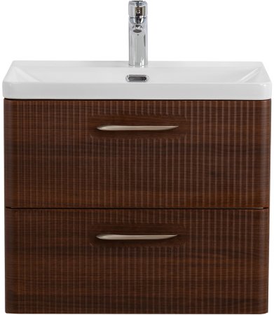 Тумба с раковиной BelBagno DUE-600-2C-SO-NOCE-P 