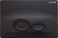 Кнопка смыва Creavit Drop GP2002.01 черный матовый