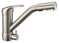 Смеситель для кухонной мойки Zorg Clean Water ZR 400 KF-12 satin