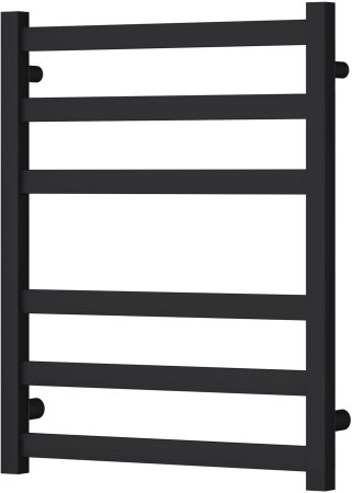 Полотенцесушитель водяной Point Меркурий PN83156B П6 500x600, черный 