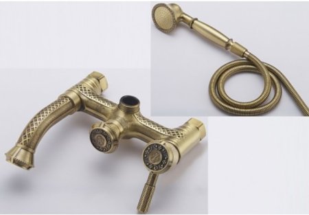 Смеситель Zorg Antic A 200W-BR для ванны с душем 