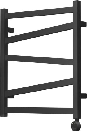 Полотенцесушитель электрический Point Феникс PN15156BE П5 500x600 левый/правый, черный 