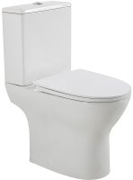 Унитаз компакт BelBagno Lounge BB045CPR без бачка и сиденья Унитаз компакт BelBagno Lounge BB045CPR без бачка и сиденья